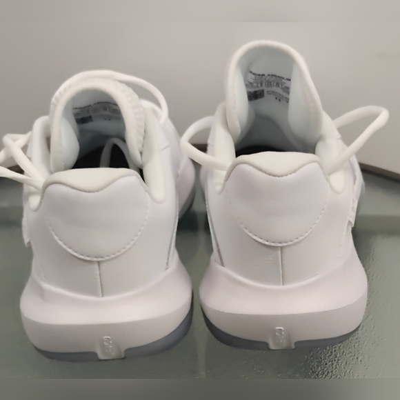 Under Armour Lockdown 7 Low "White Metalic Silver Size 10 - Picture 7 of 9